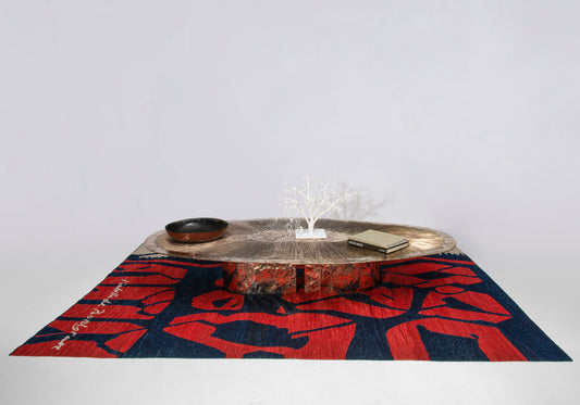 Big oval coffee table