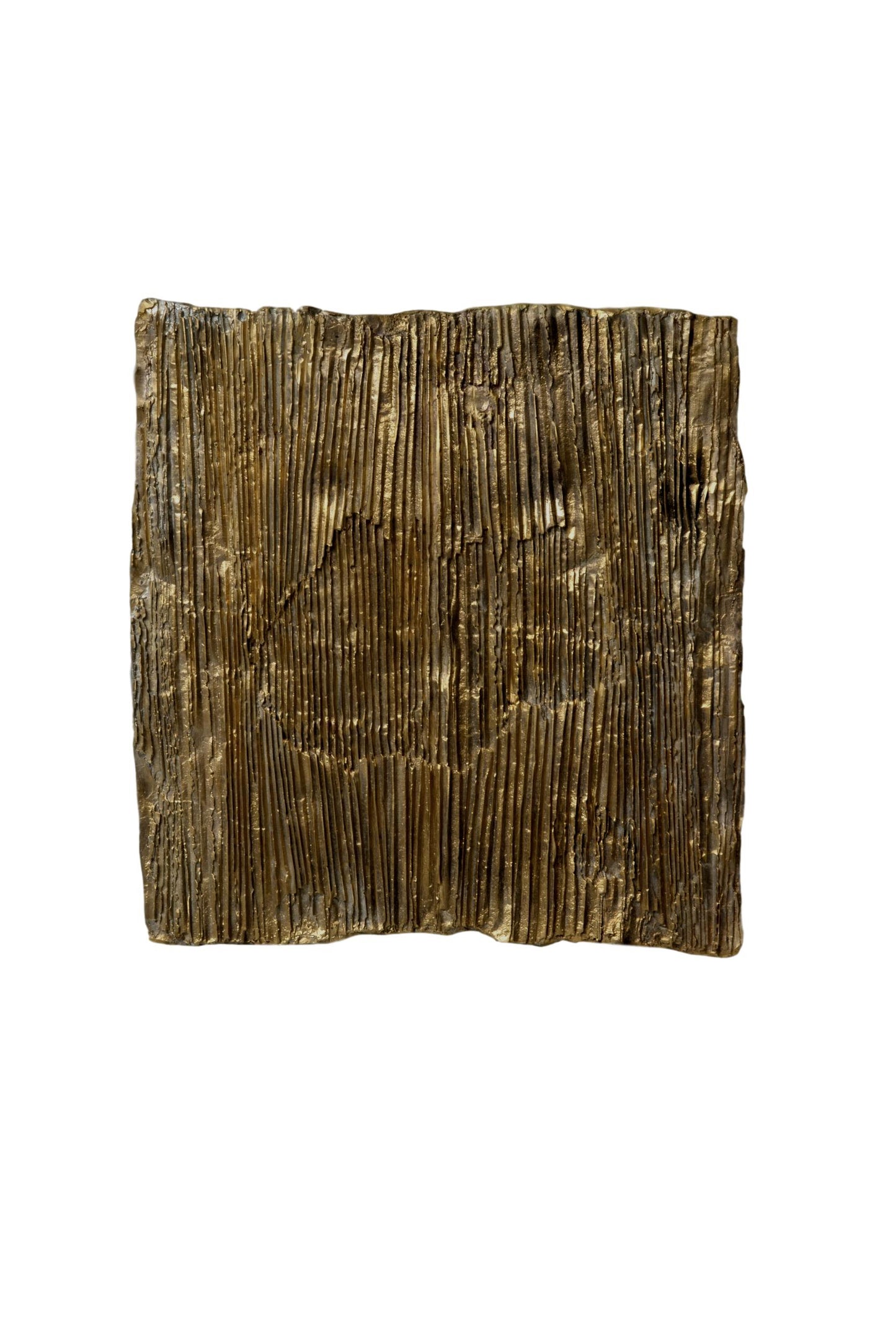 Pleated plaque