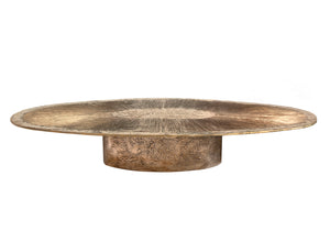 Big oval coffee table